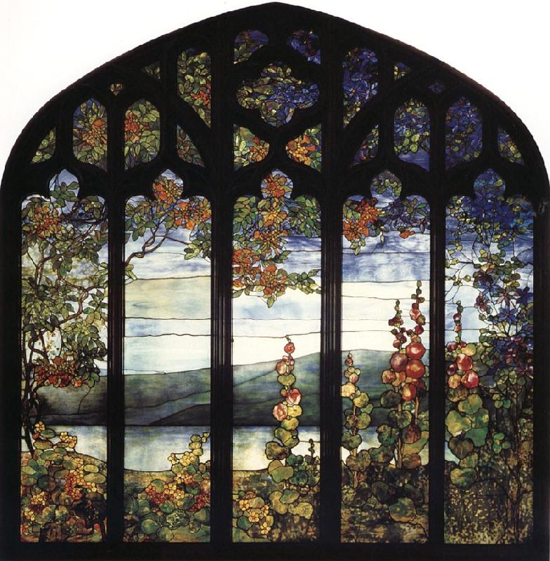 Louis Comfort Tiffany Leaded Glass Window Germany oil painting art